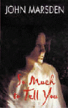 So Much to Tell You cover